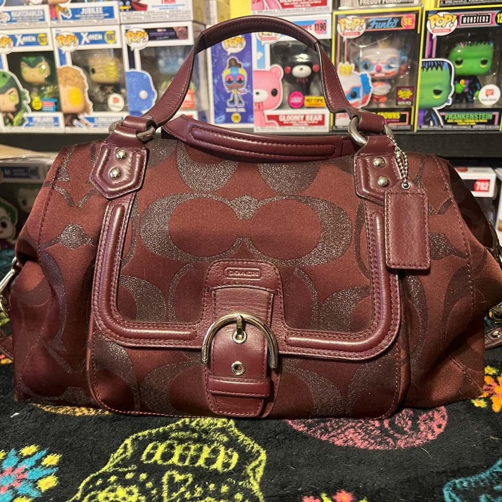COACH SIGNATURE LARGE CAMPBELL SATCHEL